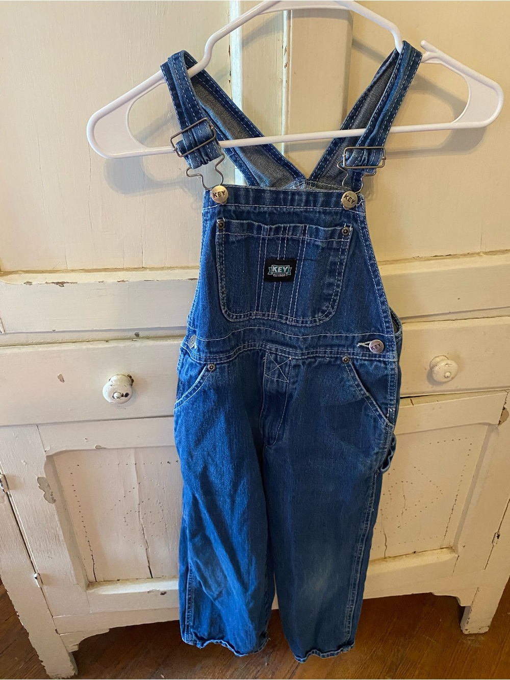 Champion Denim Overalls - Dark Blue